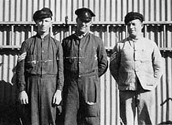 Sgt R.Reynolds at the Artificer Workshop, Fort Largs, SA, 1930