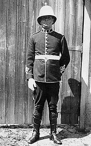 Artisan Reynolds in ceremonial dress
