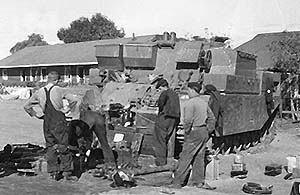 Centurion ARV under repair
