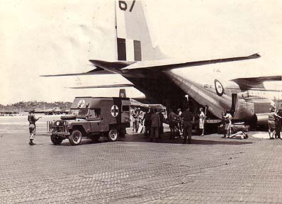 Casevac from Vung Tau. Start of the journey home via Wallaby Airlines