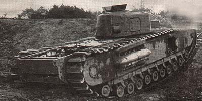 recovering a disabled Churchill