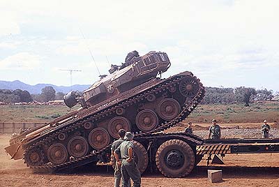 33 Bravo starting to mount the low loader